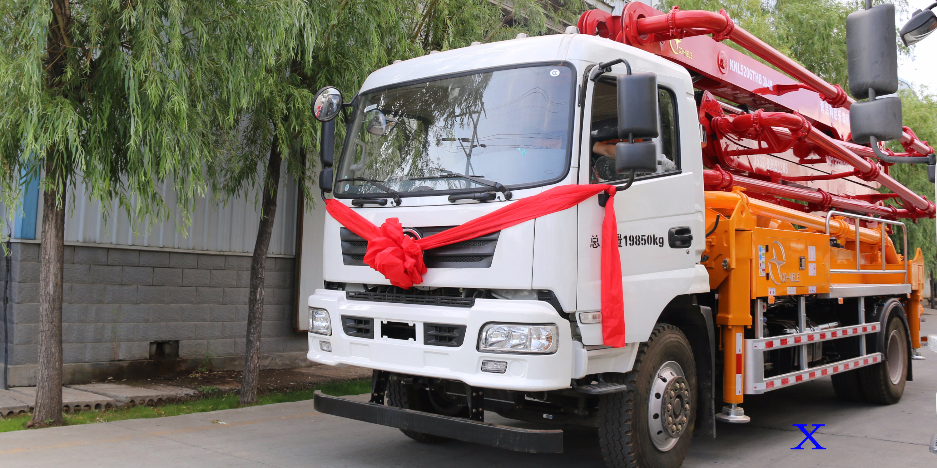 混凝土泵助力建设新农村