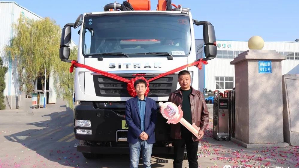 再下一“城”！科尼乐67米泵车刷新胶州市场新标杆！