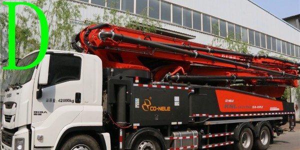 混凝土分层铺设后，泵车要做哪些准备？