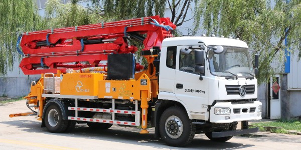 混凝土臂架泵车操作五要点