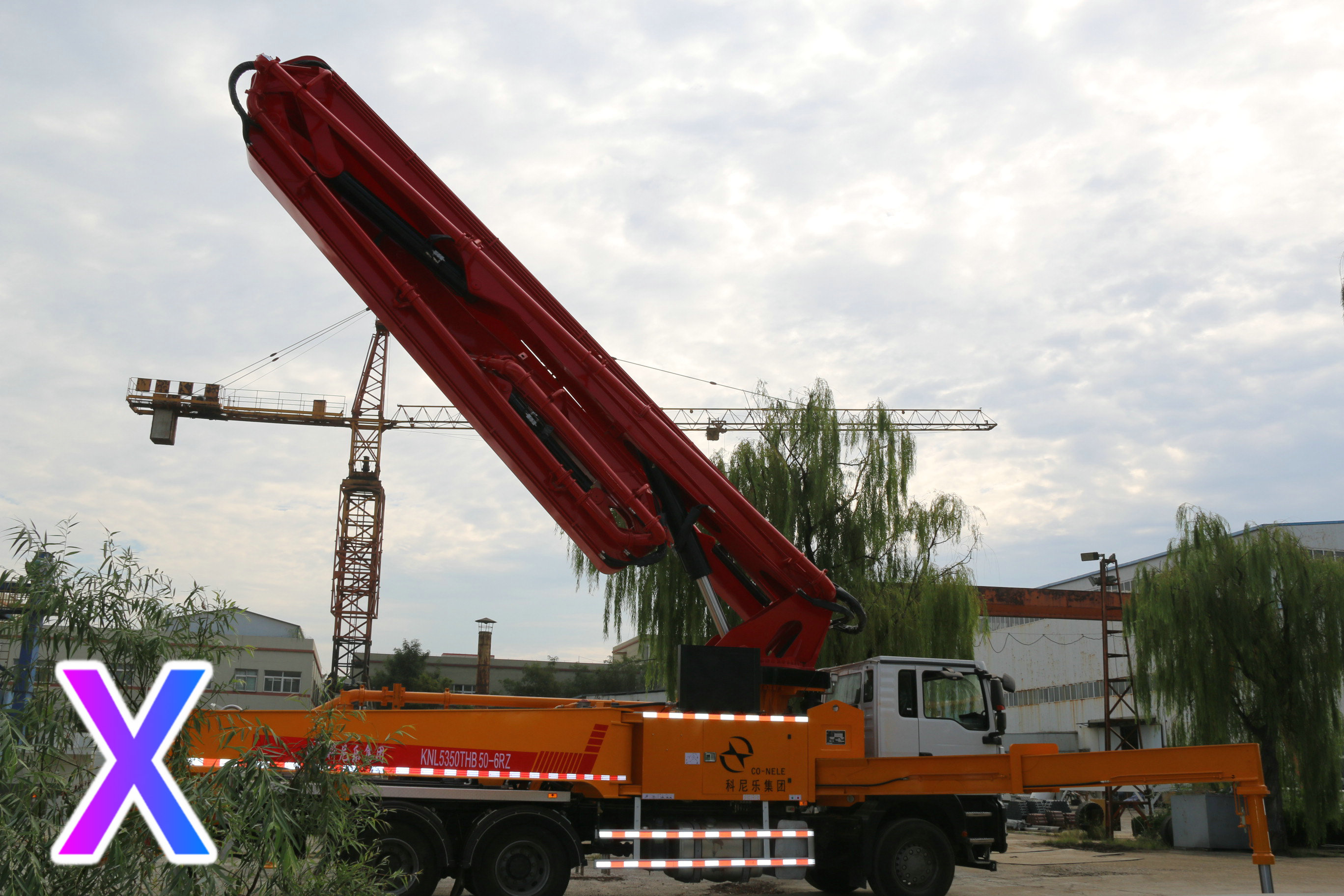 小型混凝土泵车