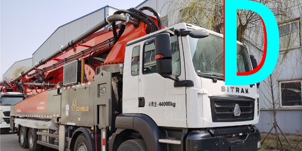 泵送车辆到达施工工地，操作员须知