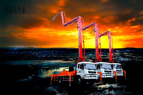 小型混凝土泵车，天泵，小型泵车