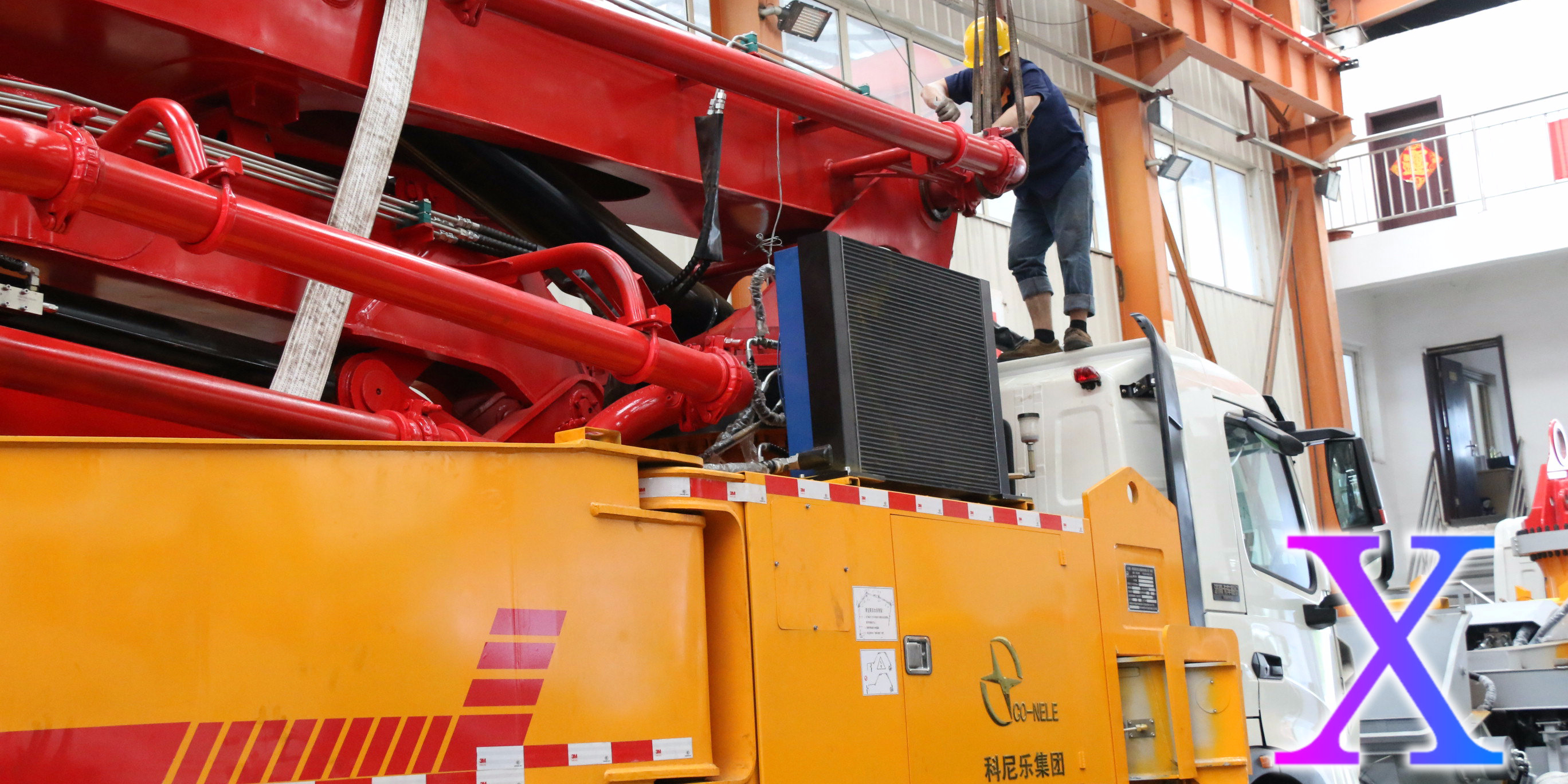 小型混凝土泵车如何正确采取措施预防生锈？——科尼乐