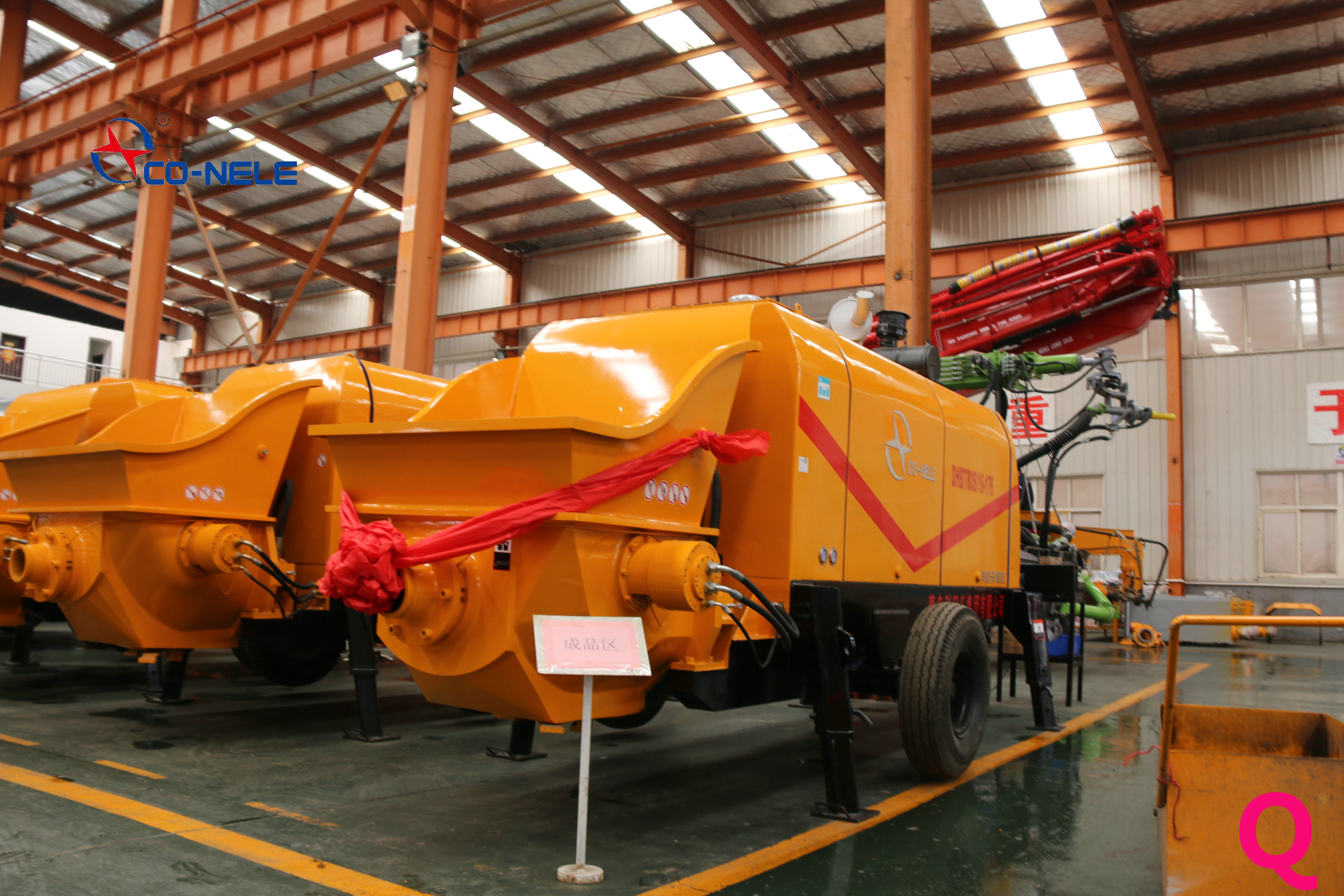 混凝土泵6，科尼乐混凝土泵