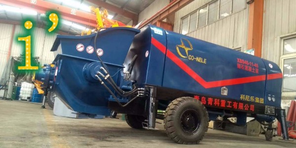 为什么科尼乐牌混凝土泵的料斗离地高度低？用意是什么？