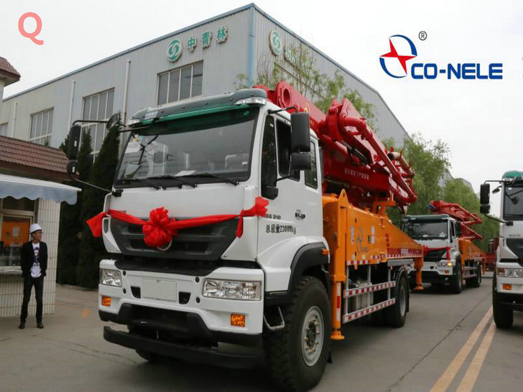 天泵，小型泵车，小型混凝土泵车