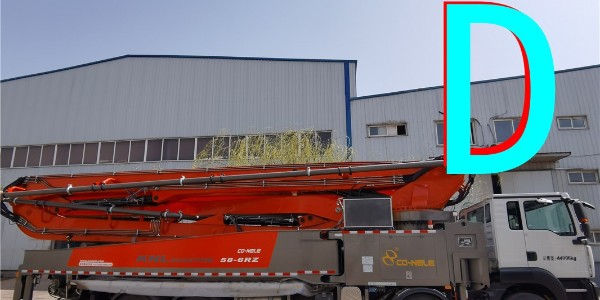 混凝土泵车根据型号的不同，自重不等