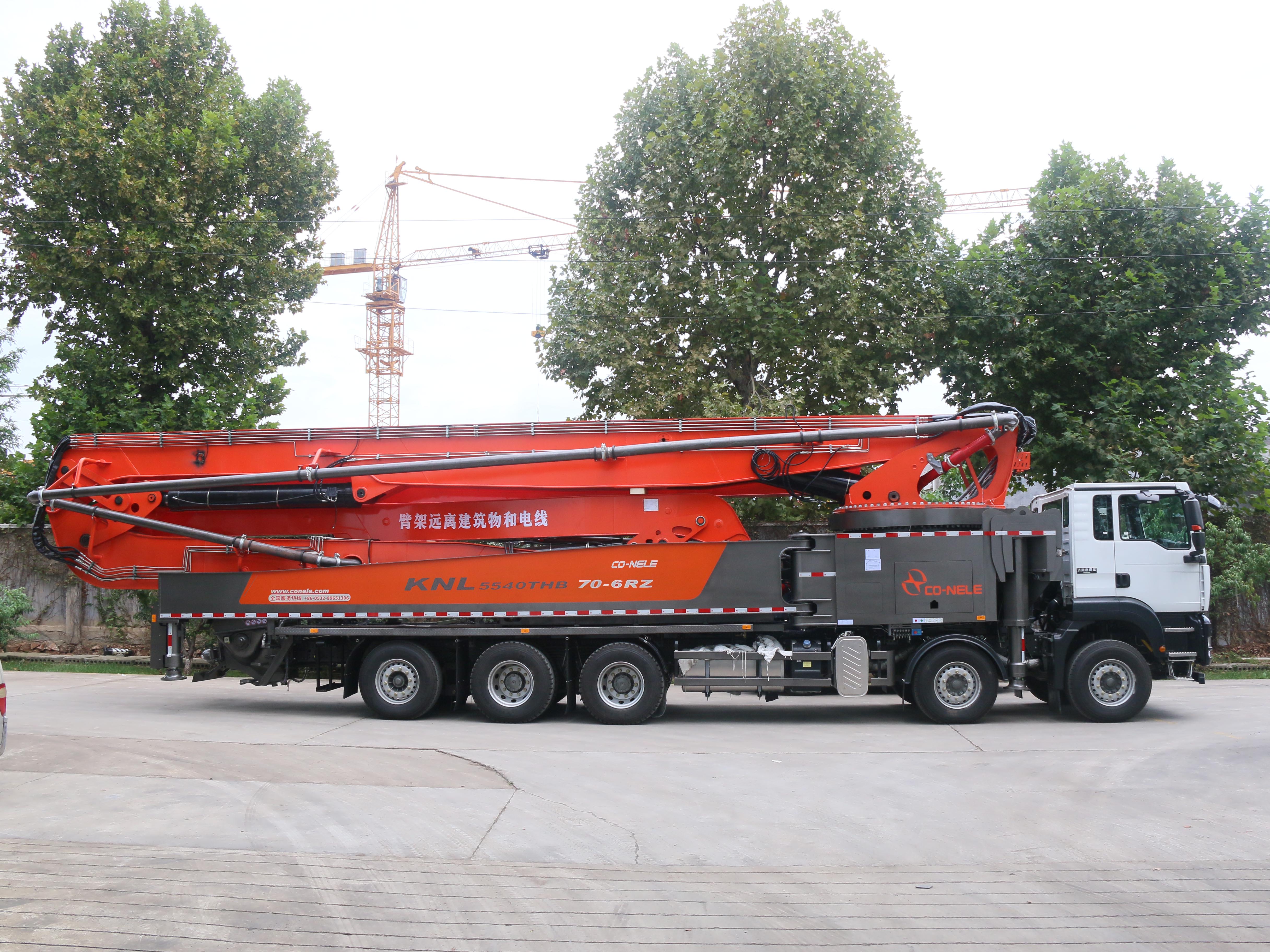 泵车臂架系统出故障时如何处理