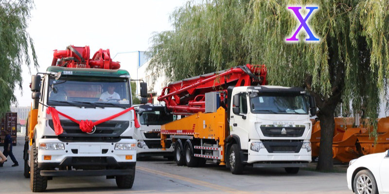 怎样正确折叠小型泵车的臂架