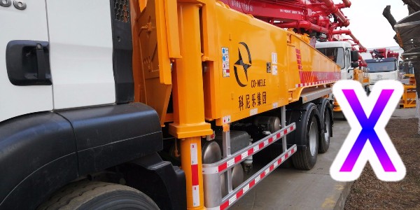 小型混凝土泵车的主要组成部分，组成一台完整的泵车——科尼乐集团