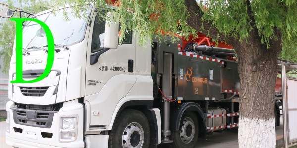 混凝土泵车堵管位置的判断？