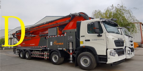 一台泵车是如何将水泥泵送上去的？